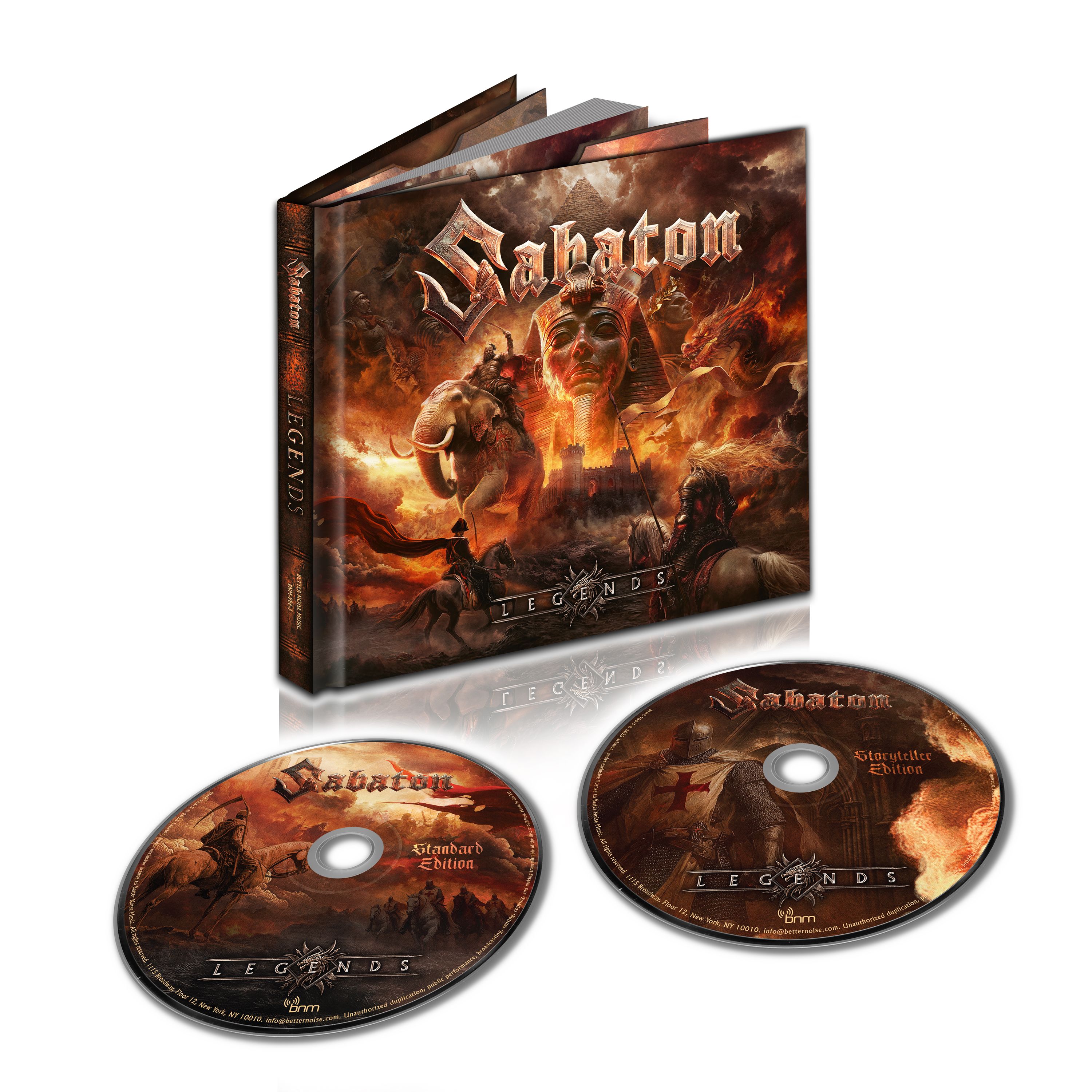 CD Sabaton - LEGENDS