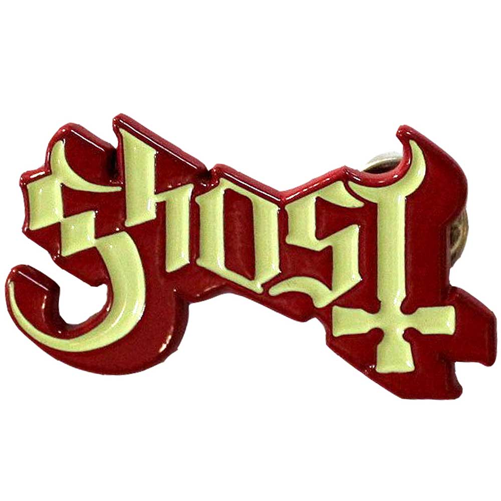 Odznak Ghost - Logo Red Shadow