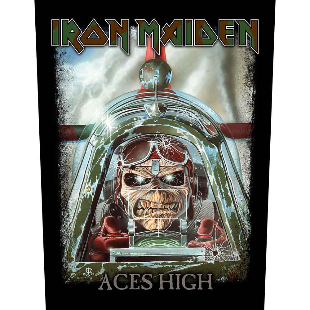 Nažehlovačka Iron Maiden - Aces High