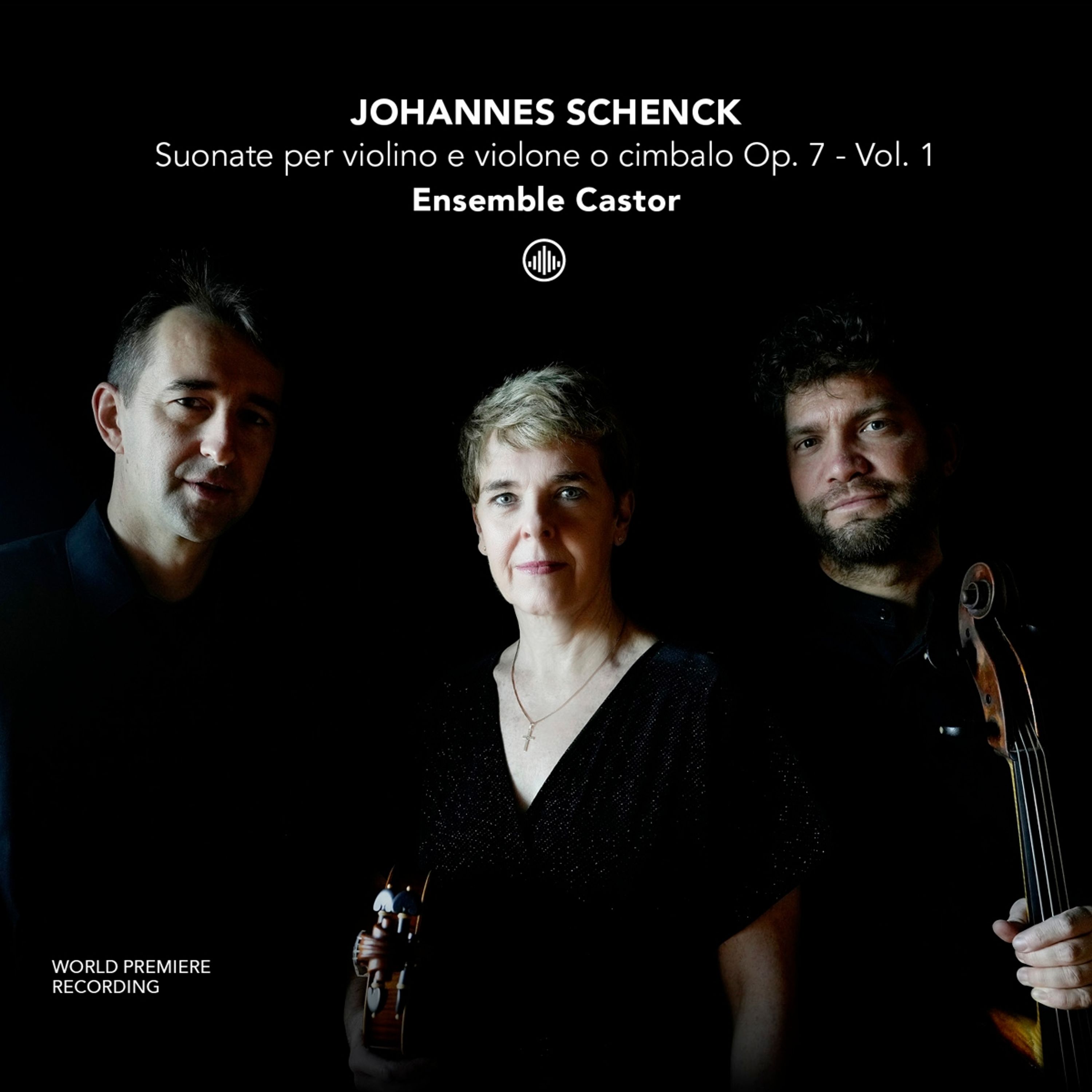 CD Ensemble Castor - JOHANNES SCHENCK: SUONATE PER VIOLINO E VIOLONE O CIMBALO OP. 7 - VOL. 1
