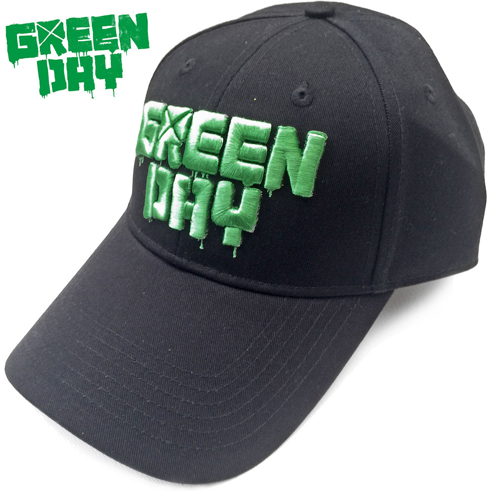 Šiltovka Green Day - Dripping Logo, Unisex,Čierna,Univerzálna