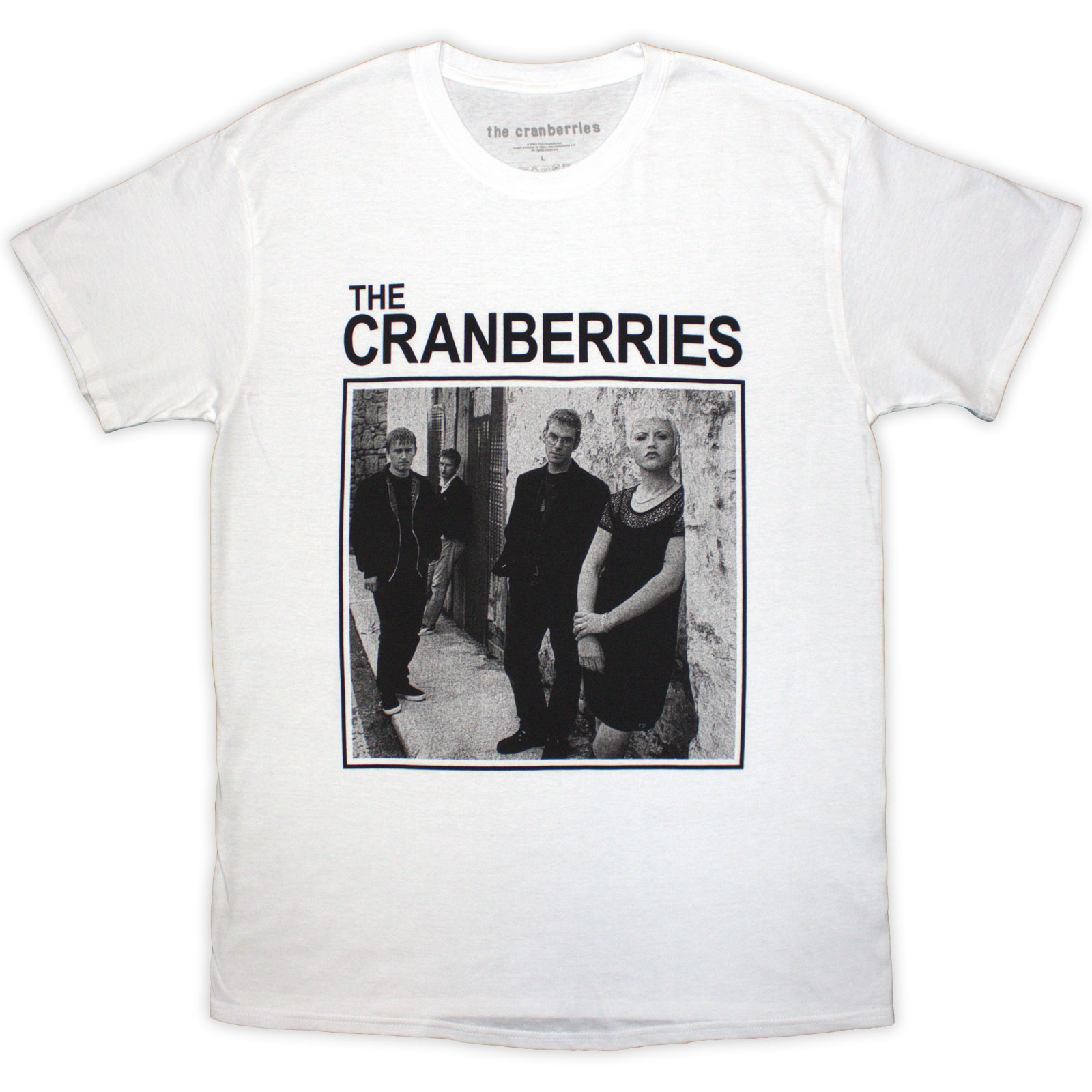 Tričko The Cranberries - Square Photo, Unisex,Biela,XXL