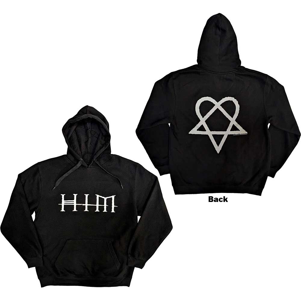 Mikina HIM - Logo, Unisex,Čierna,XL
