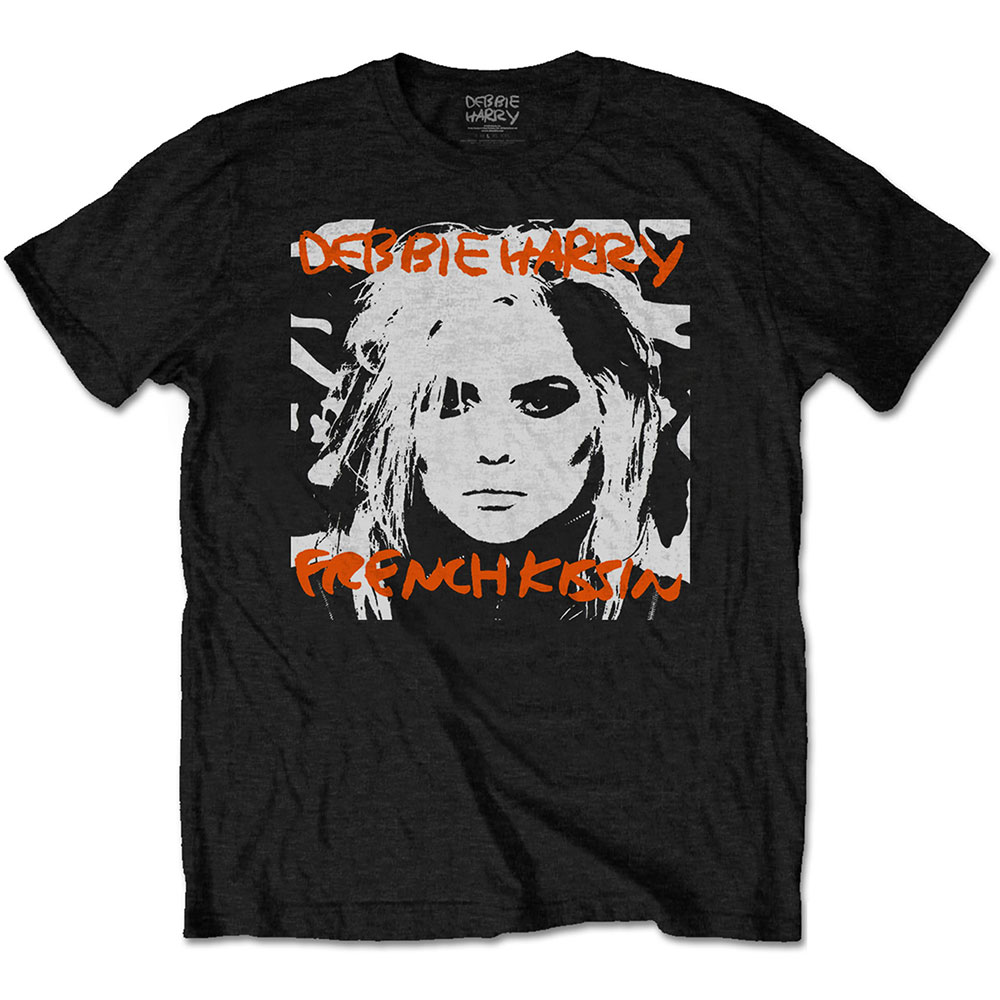 Tričko Debbie Harry - French Kissin', Unisex,Čierna,XXL