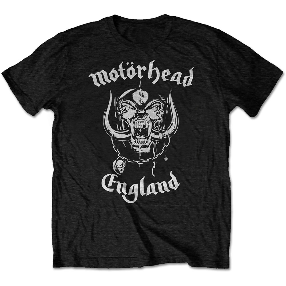Tričko Motörhead - England, Unisex,Čierna,L