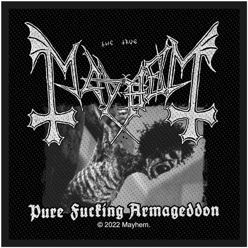 Nažehlovačka Mayhem - Pure Fucking Armageddon