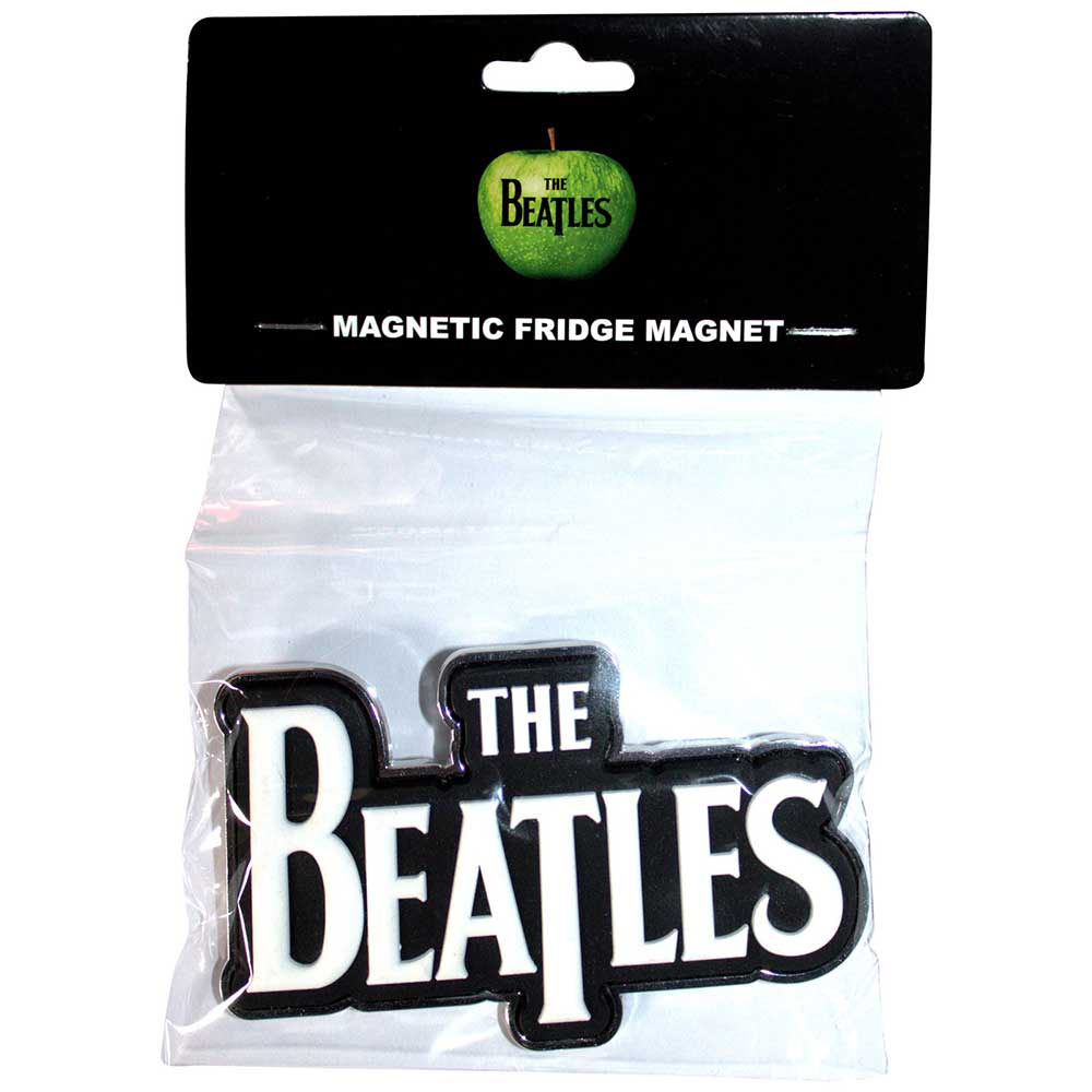 Magnetka The Beatles - White Drop T Logo