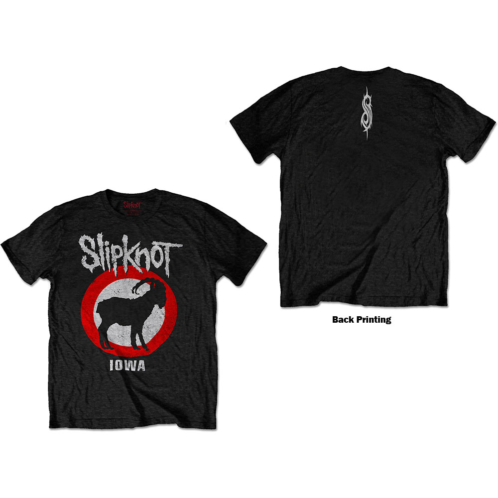 Tričko Slipknot - Iowa Goat, Unisex,Čierna,XXL