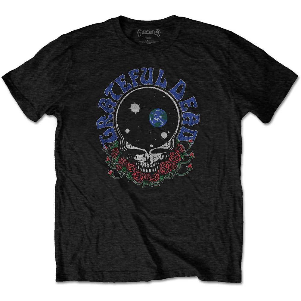 Tričko Grateful Dead - Space Your Face & Logo, Unisex,Čierna,XXL