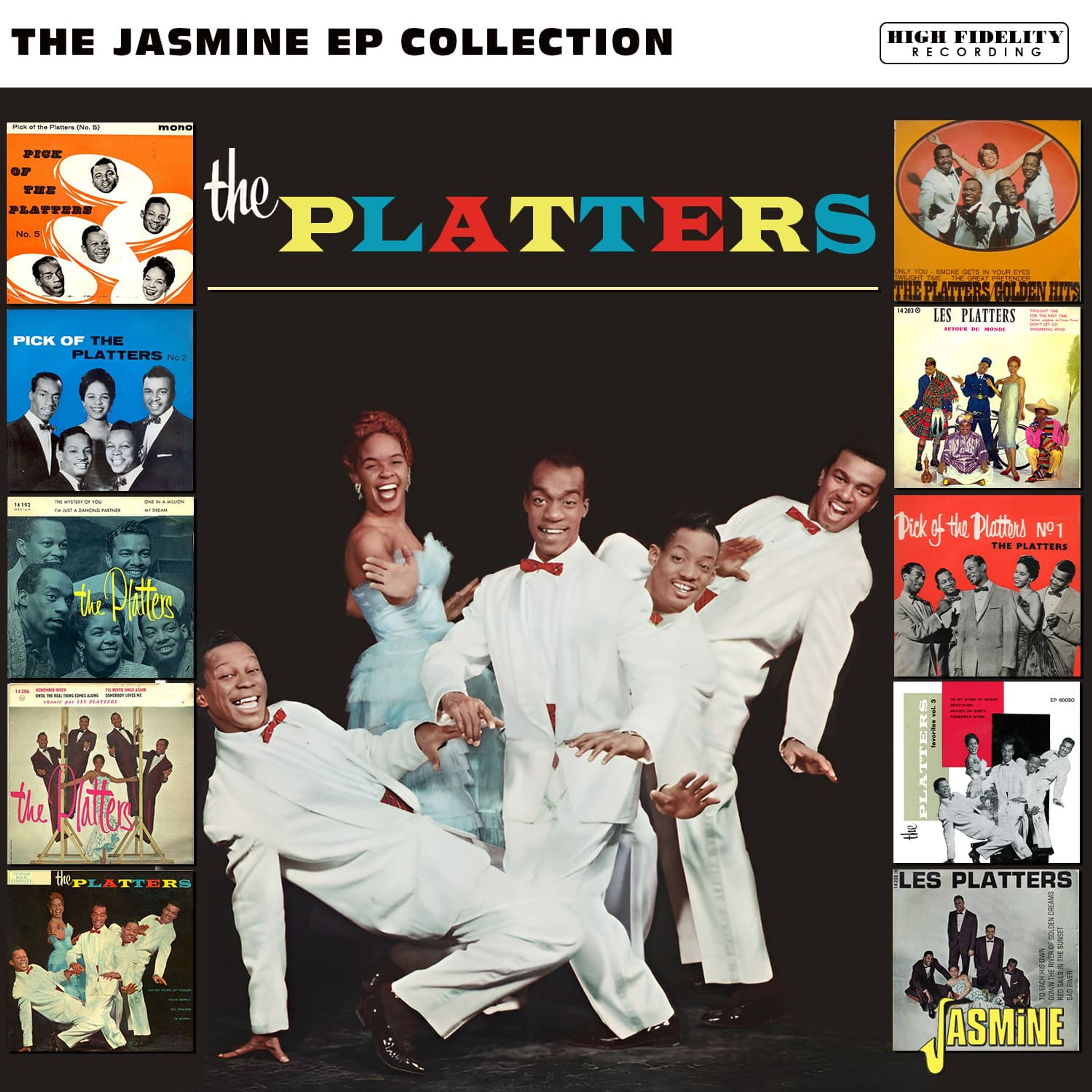 CD The Platters - JASMINE EP COLLECTION