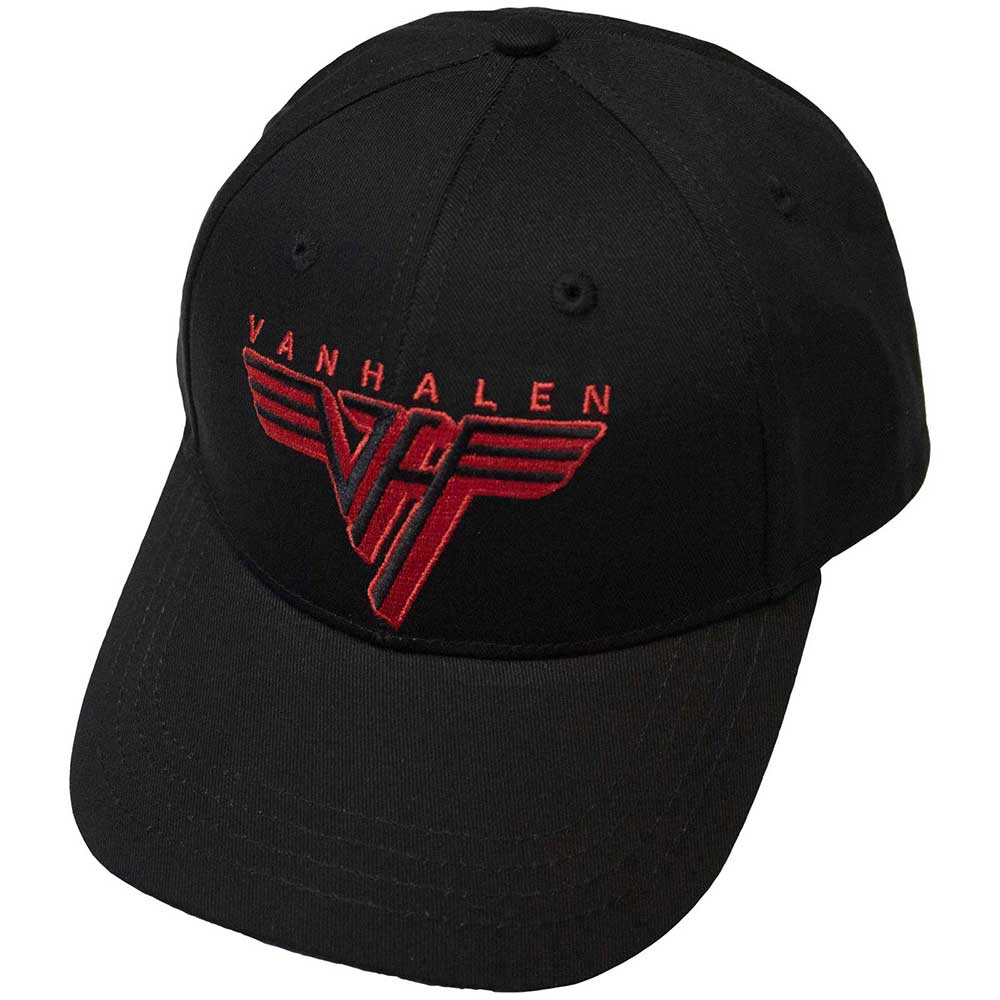 Šiltovka Van Halen - Classic Red Logo, Unisex,Čierna,Univerzálna