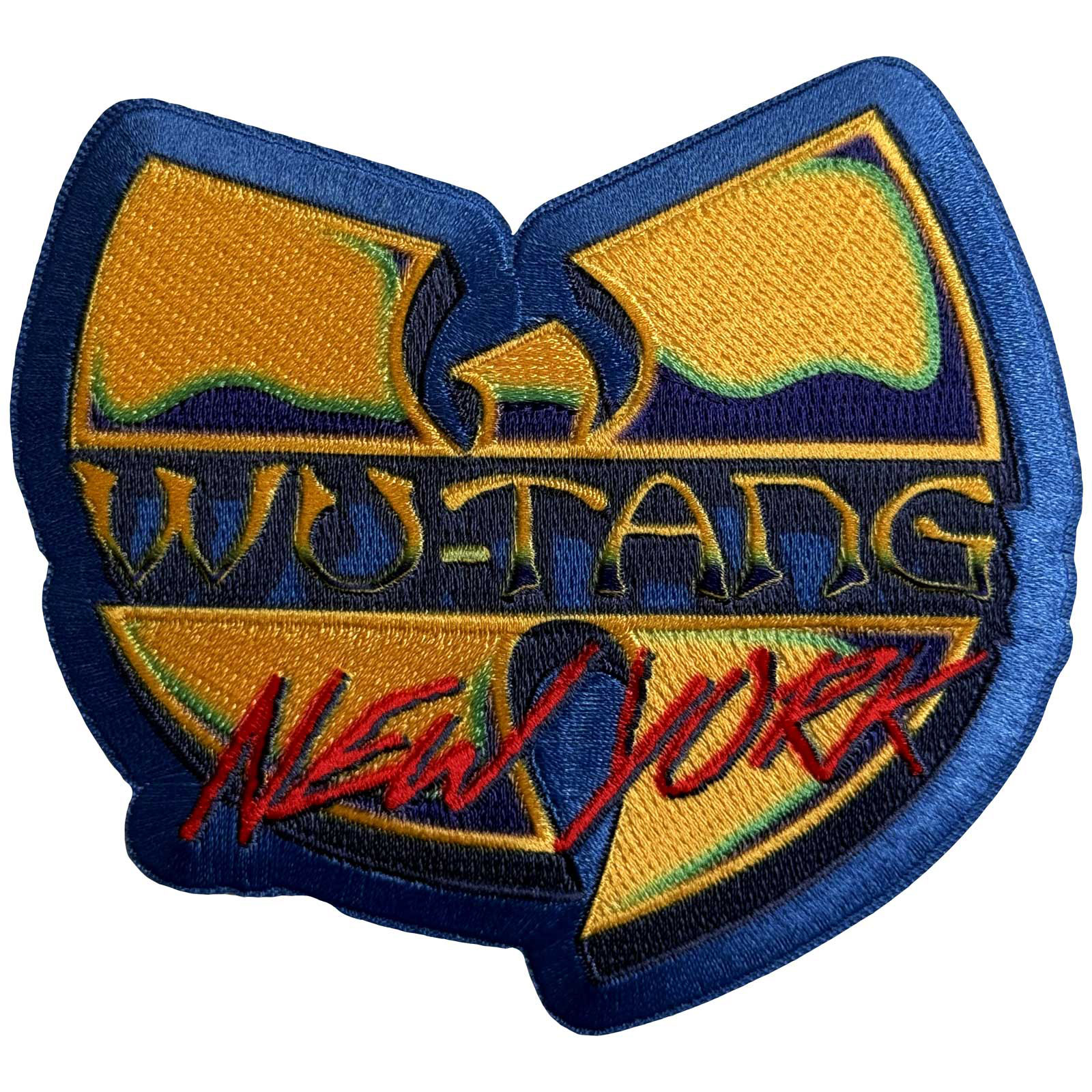 Nažehlovačka Wu-Tang Clan - New York Logo Blue