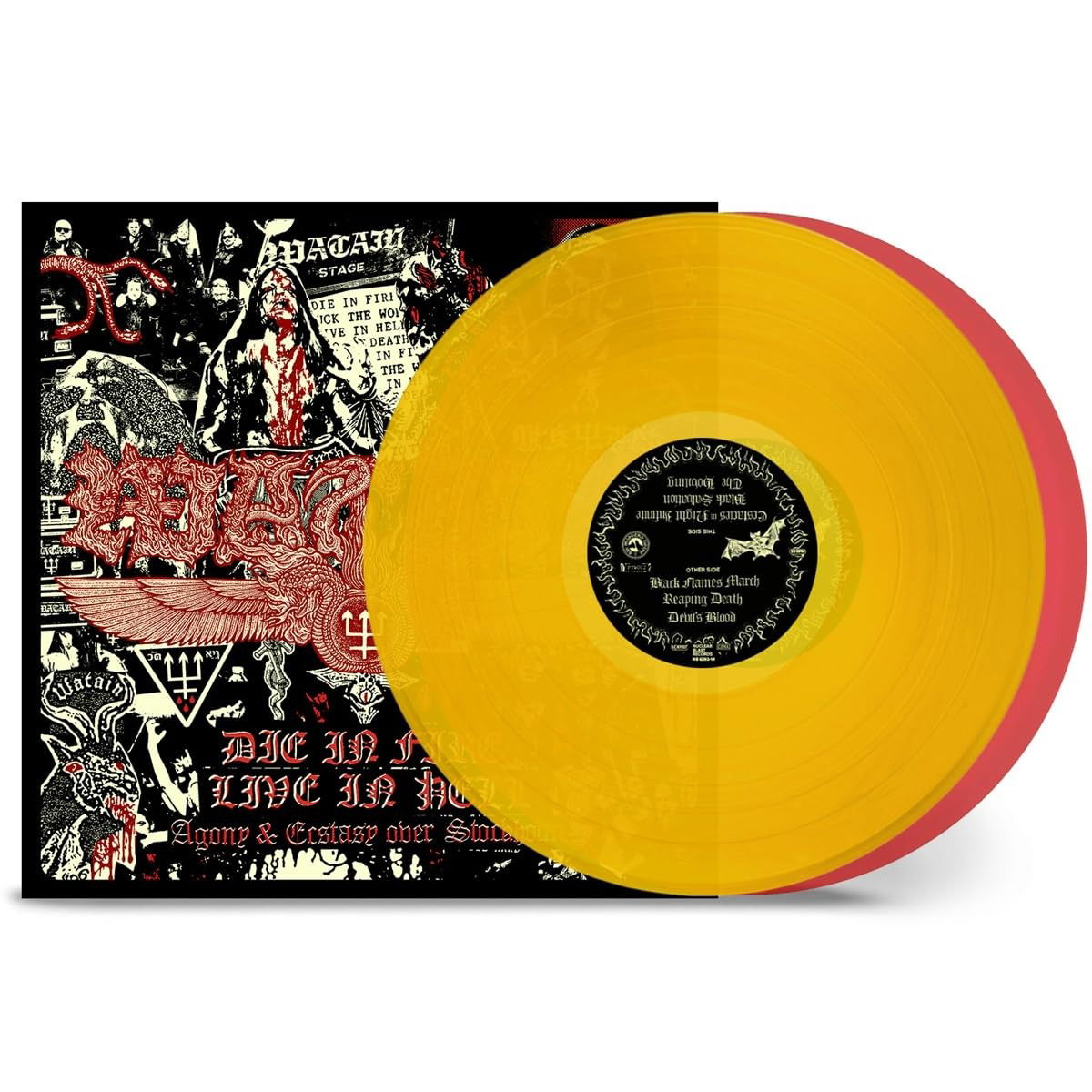 Vinyl Watain - DIE IN FIRE - LIVE IN HELL