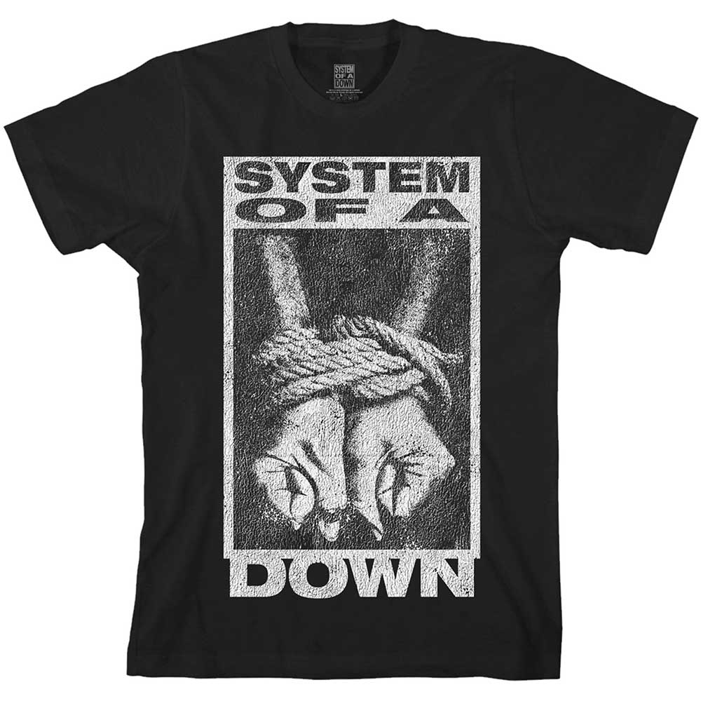 Tričko System of a Down - Ensnared, Unisex,Čierna,XXL