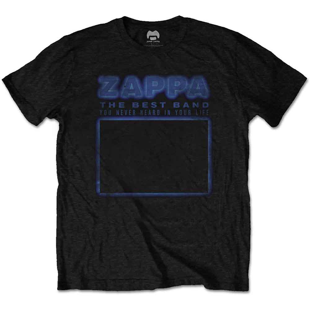 Tričko Frank Zappa - Never Heard, Unisex,Čierna,L