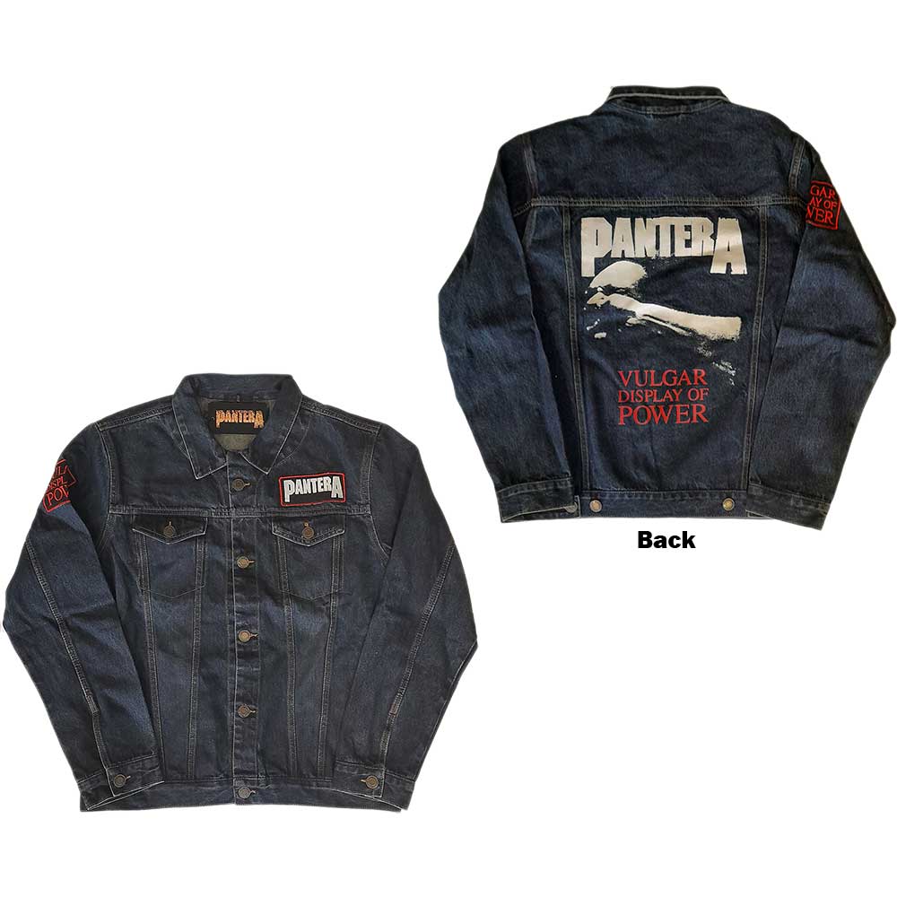 Bunda Pantera - Vulgar Display of Power, Unisex,Modrá,XXL