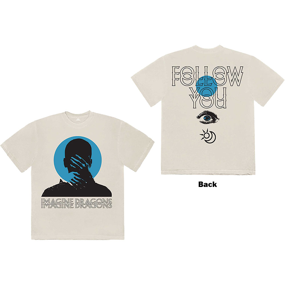 Tričko Imagine Dragons - Follow You, Unisex,Natural,XXL