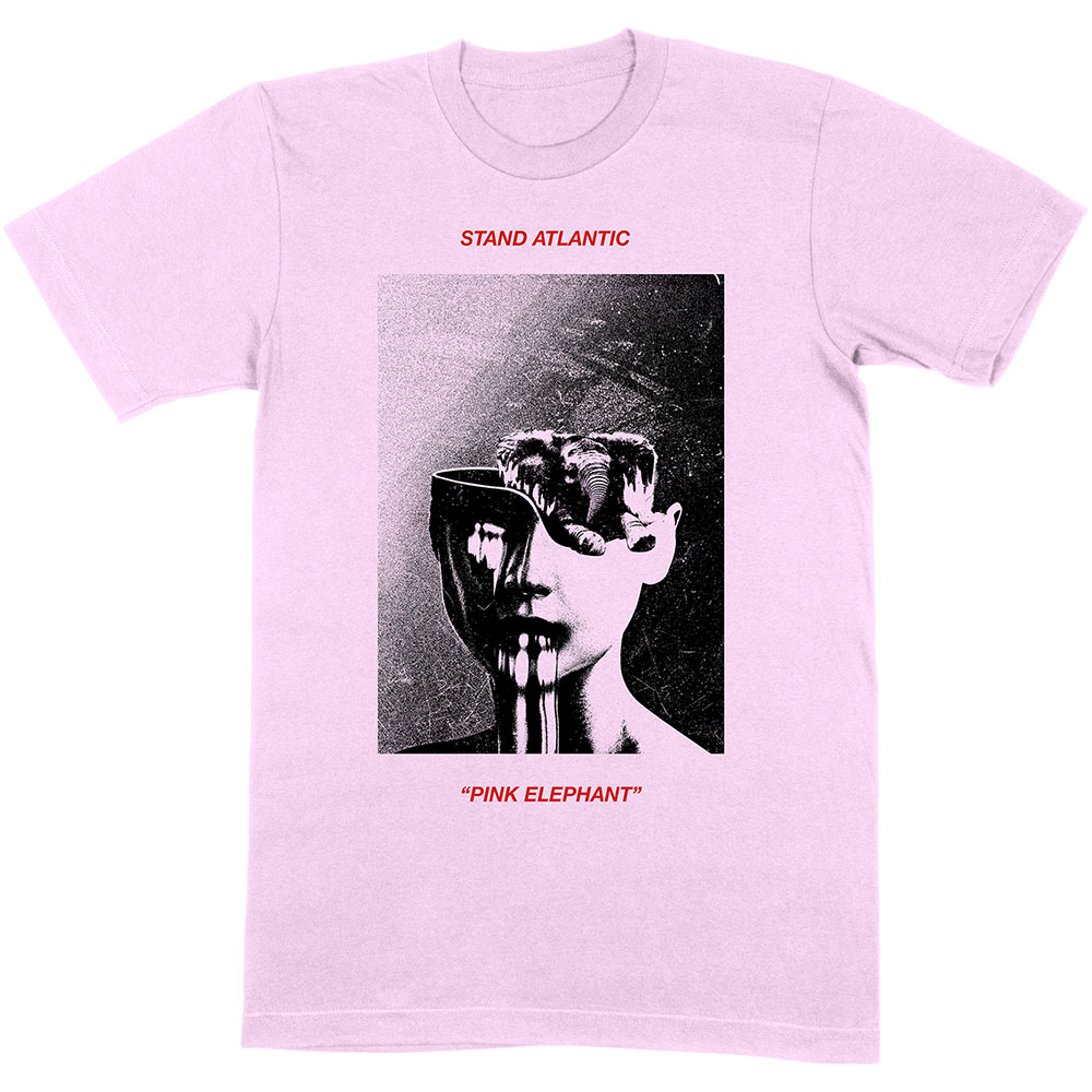 Tričko Stand Atlantic - Pink Elephant, Unisex,Ružová,XXL