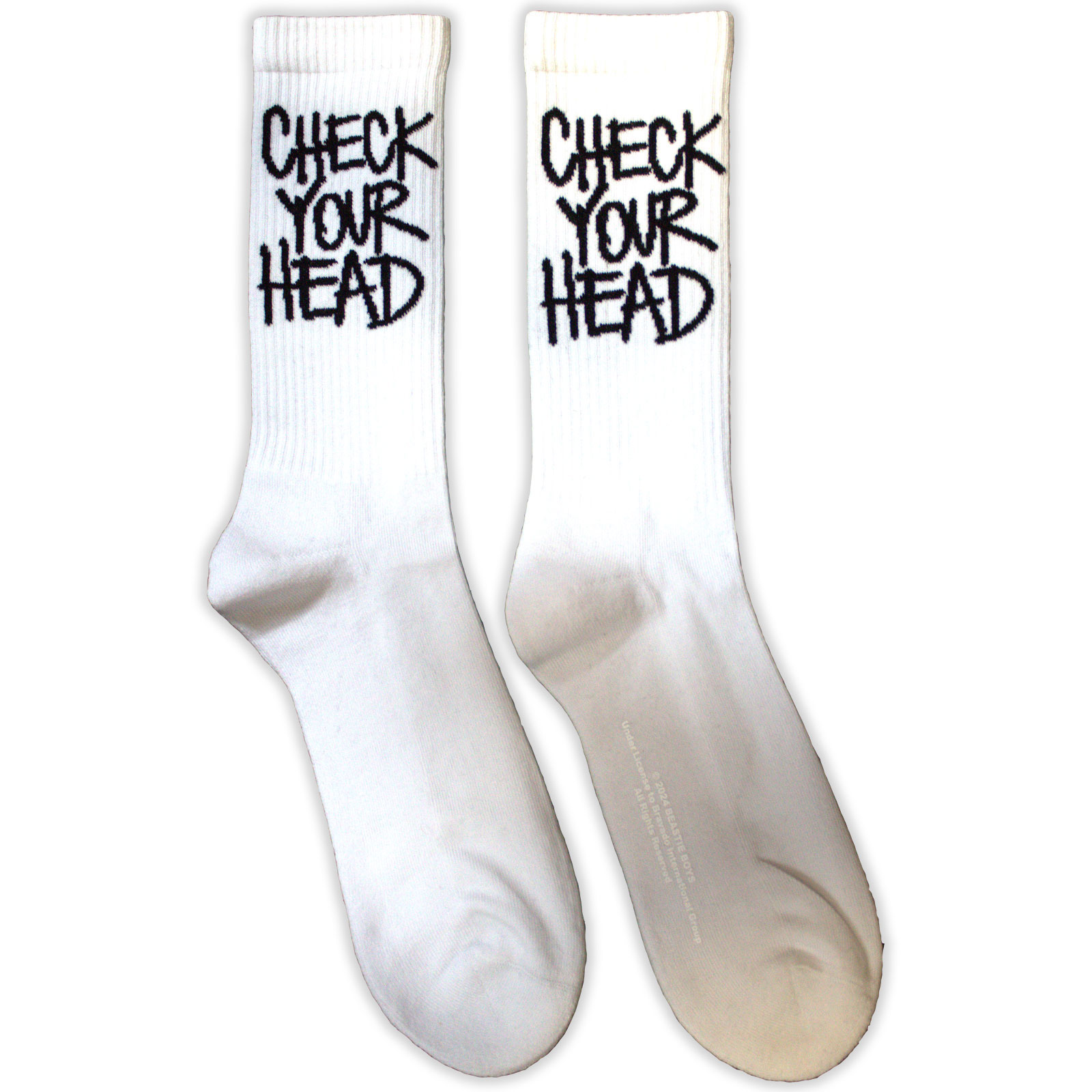 Ponožky Beastie Boys - Check Your Head, Unisex,Biela,UK 4 - 7