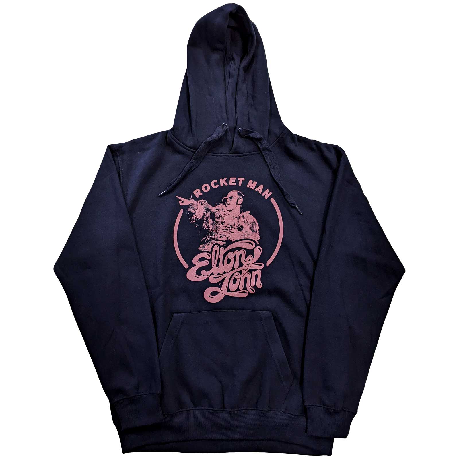 Mikina Elton John - Rocketman Circle Point, Unisex,Modrá,XXL