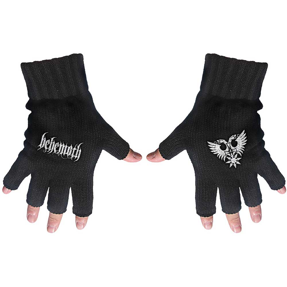 Rukavice Behemoth - Logo, Unisex,Čierna,Univerzálna
