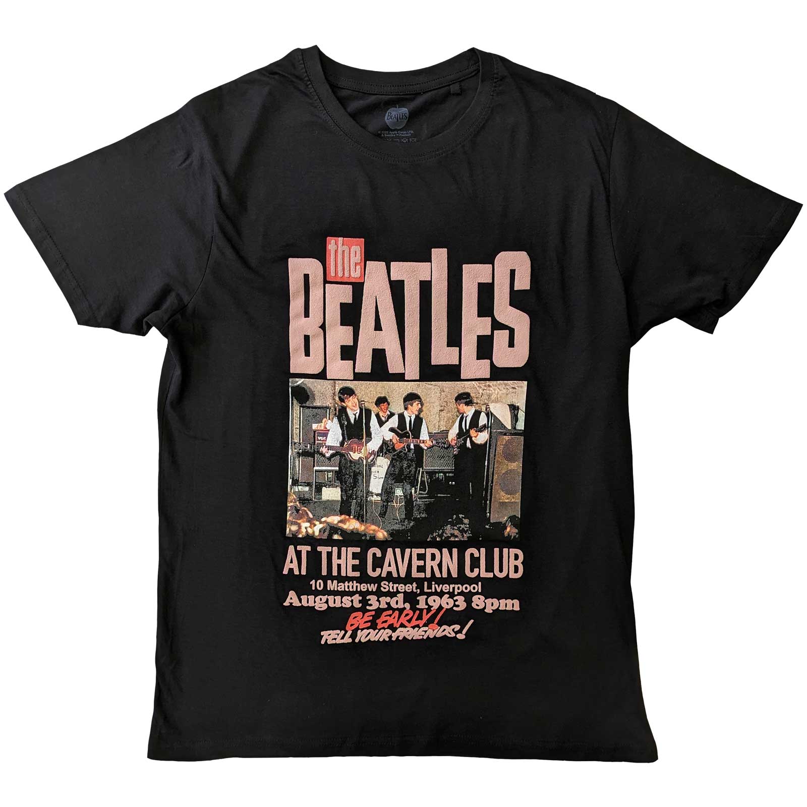 Tričko The Beatles - Cavern, Unisex,Čierna,XXL