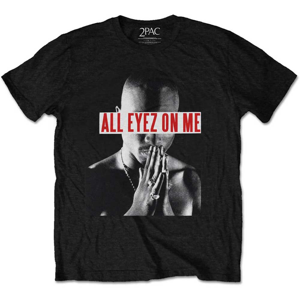 Tričko 2Pac - Eyez On Me, Unisex,Čierna,XXL