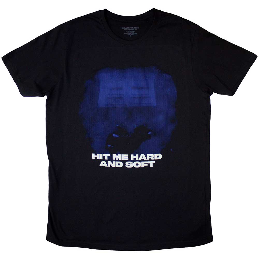 Tričko Billie Eilish - Hit Me Hard And Soft Blue Lines, Unisex,Čierna,XXL