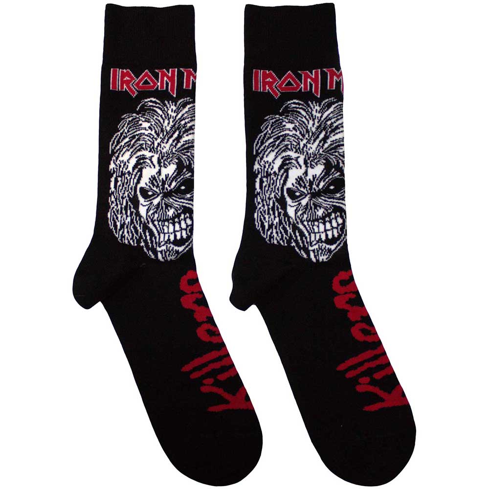 Ponožky Iron Maiden - Killers, Unisex,Čierna,Univerzálna