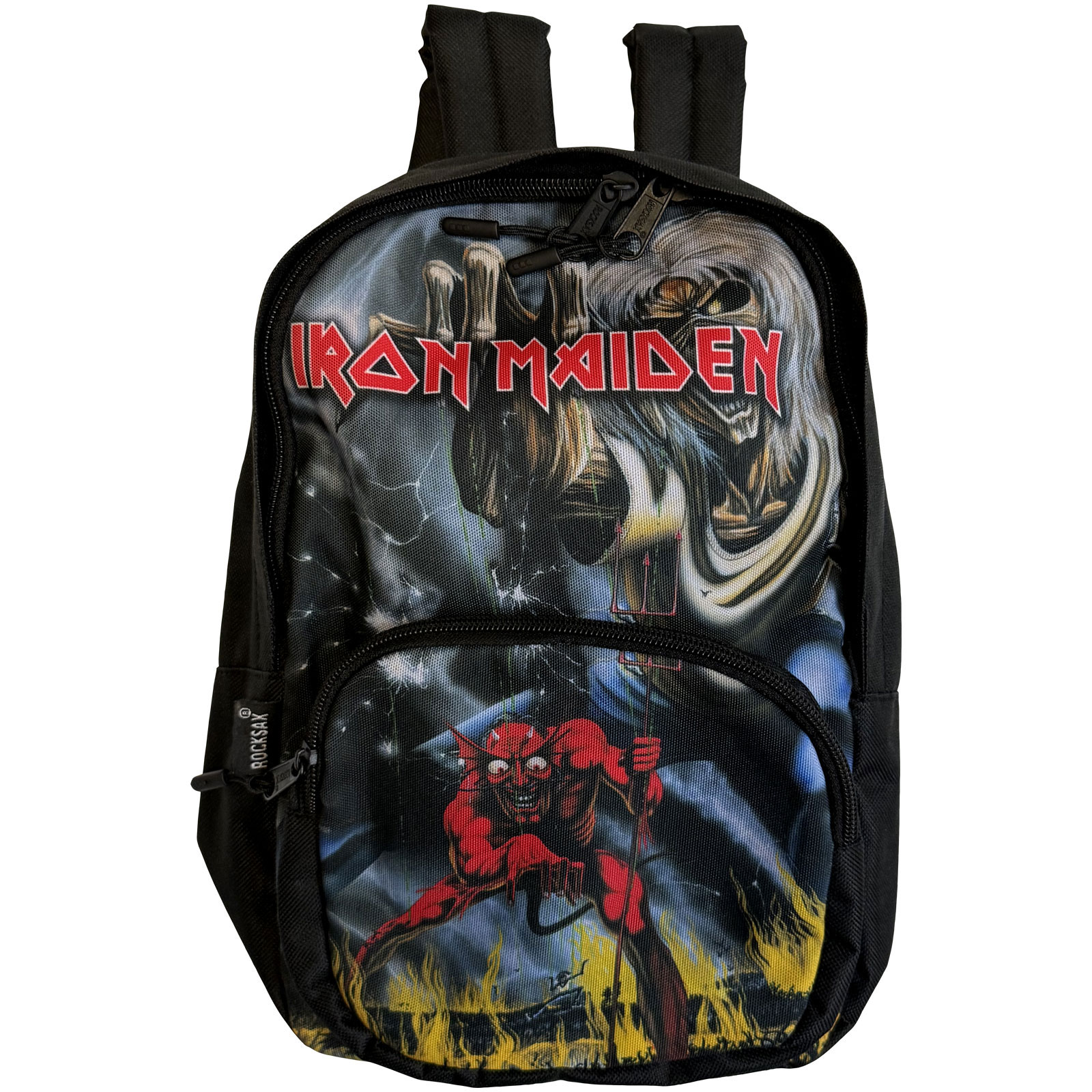 Batoh Iron Maiden - Number Of The Beast, Čierna,Univerzálna
