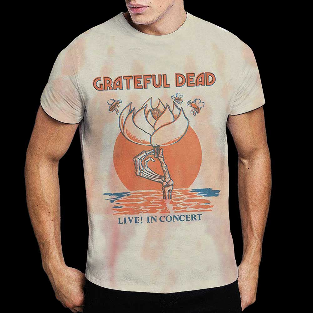 Tričko Grateful Dead - Sugar Magnolia, Unisex,Biela,XXL