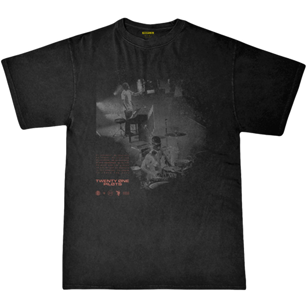 Tričko Twenty One Pilots - Masked, Unisex,Čierna,XL