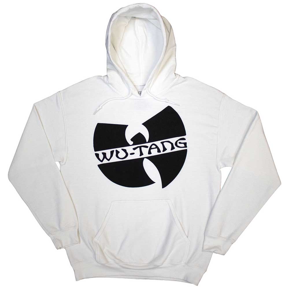 Mikina Wu-Tang Clan - Slanted Logo Mono, Unisex,Biela,XXL