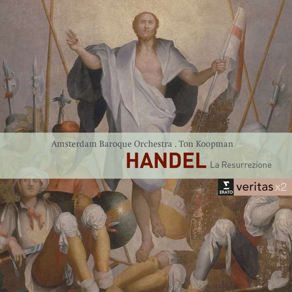 CD Ton Koopman & Amsterdam Baroque Orchestra - SCHLICK/ARGENTA/LAURENS/DE MEY/MERTENS - HANDEL: LA RESURREZIONE