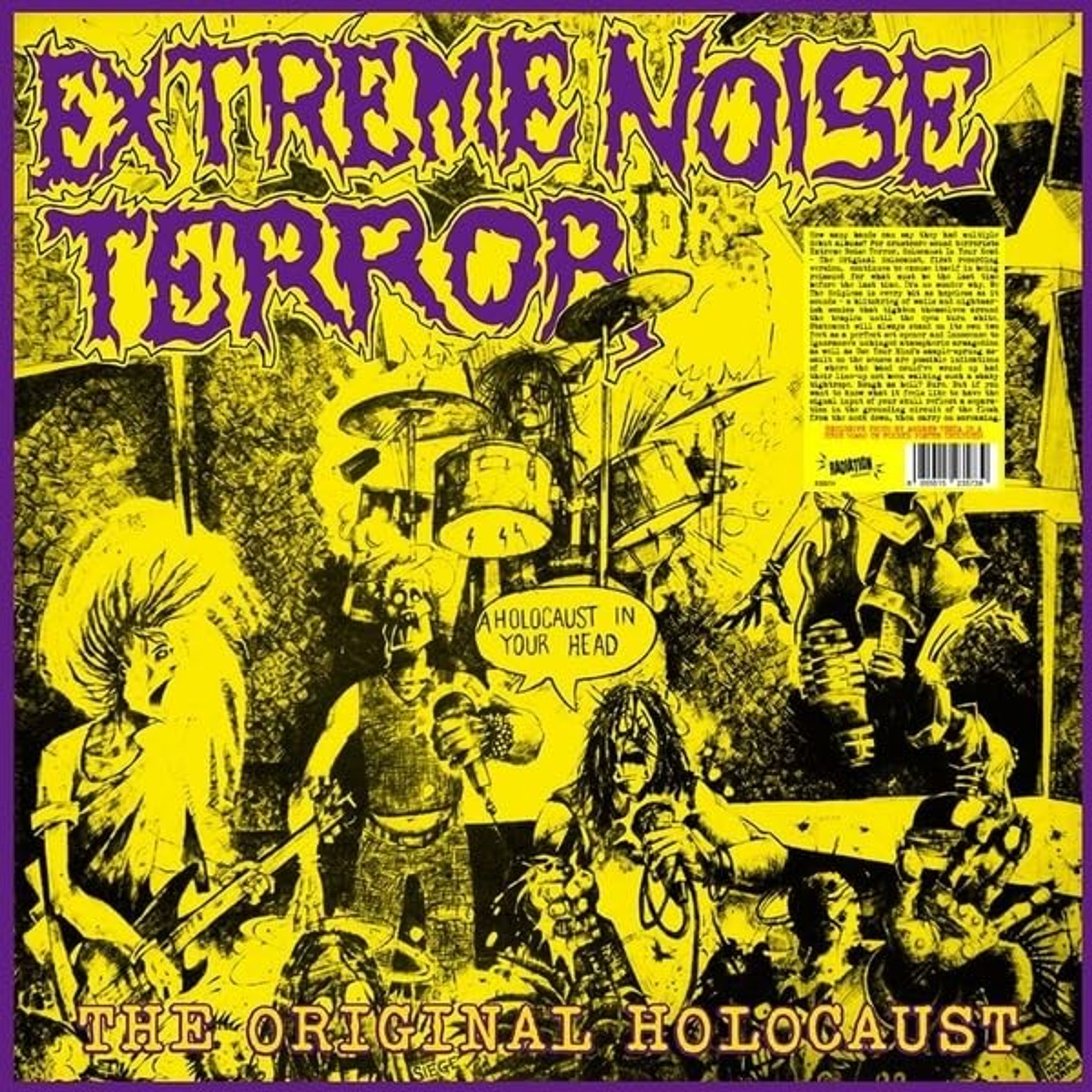 Vinyl - EXTREME NOISE TERROR - THE ORIGINAL HOLOCAUST