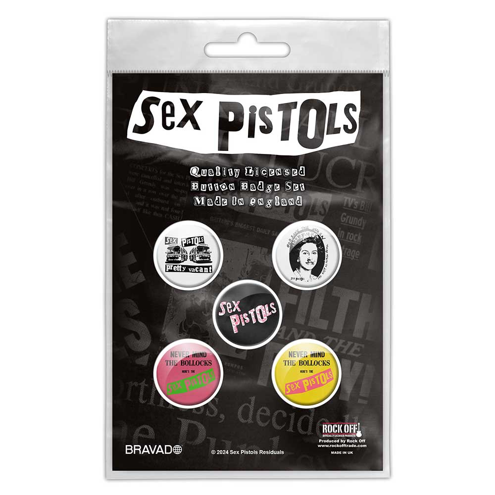 Odznak Sex Pistols - Never Mind The B****