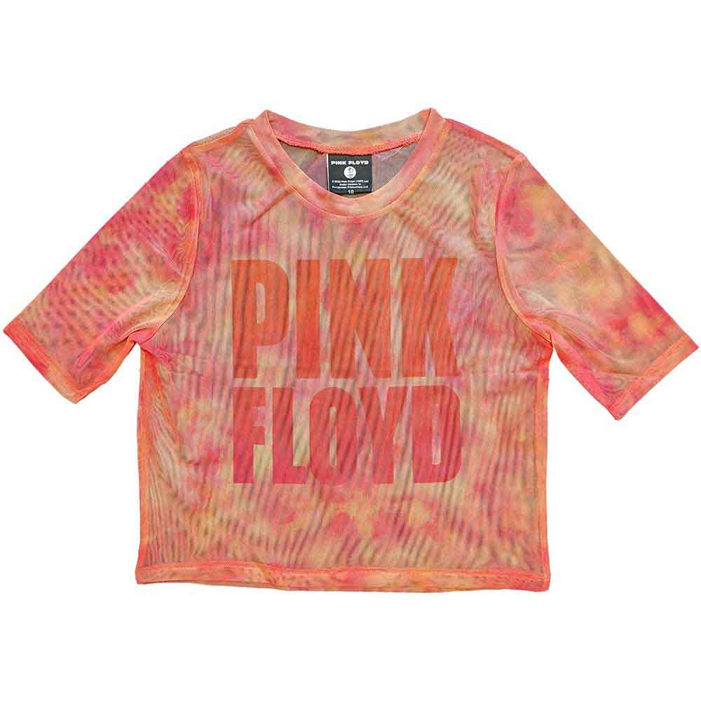 Tielko Pink Floyd - Stacked Logo, Žena,Ružová,M
