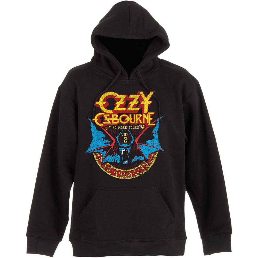 Mikina Ozzy Osbourne - Bat Circle, Unisex,Čierna,XXL