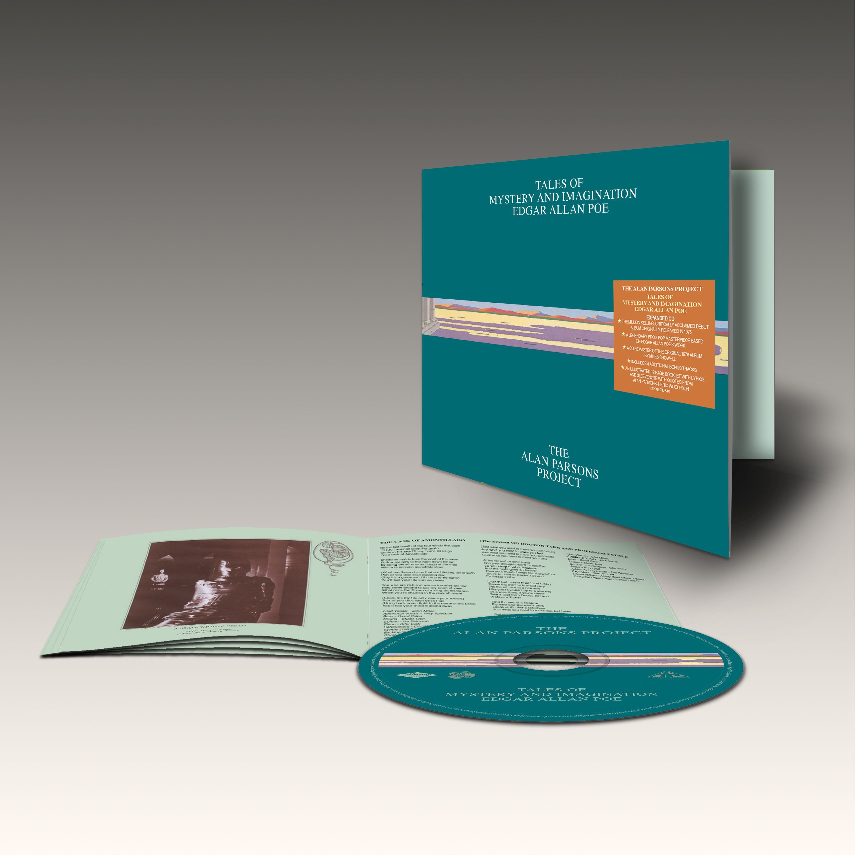 CD The Alan Parsons Project - TALES OF MYSTERY AND IMAGINATION - EDGAR ALLAN POE