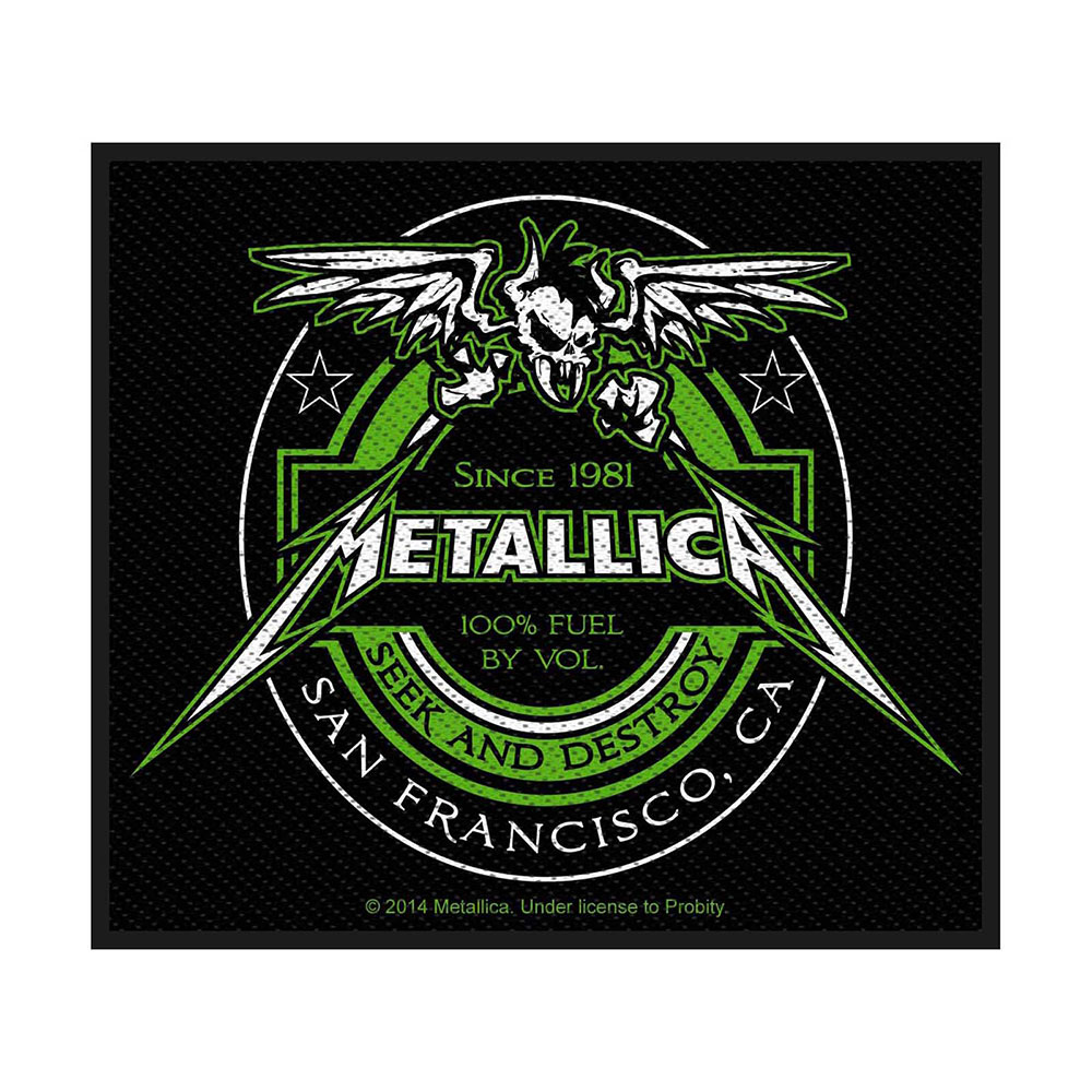 Nažehlovačka Metallica - Beer Label