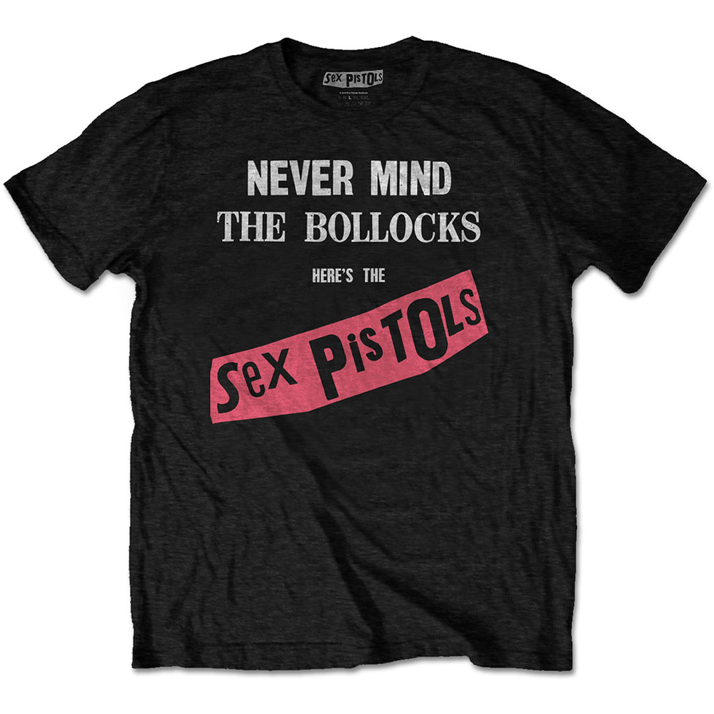 Tričko Sex Pistols - Never Mind The Bollocks, Unisex,Čierna,XXL
