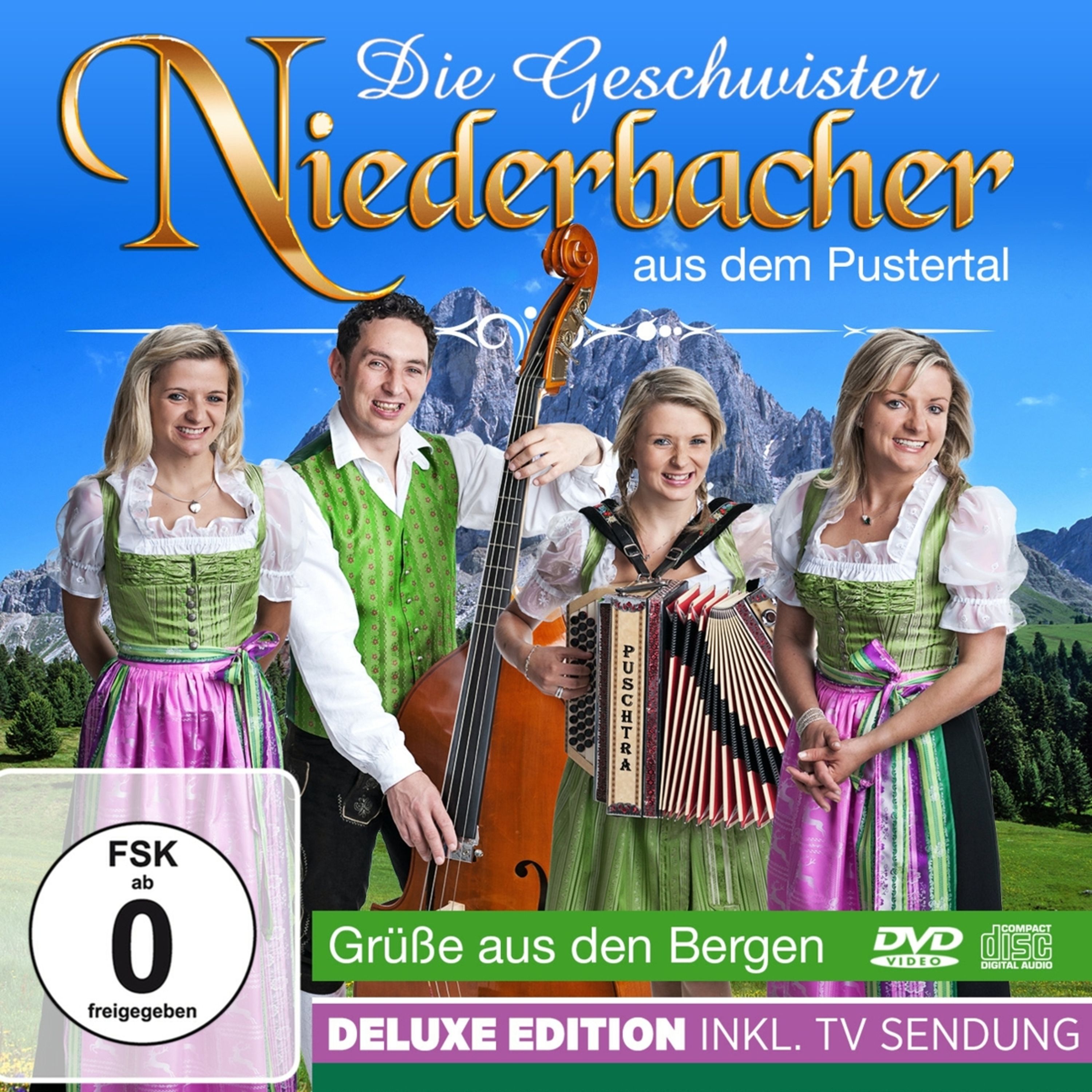CD Die Geschwister Niederbacher - GRUSSE AUS DEN BERGEN - DELUXE EDITION INKL. TV-SENDUNG
