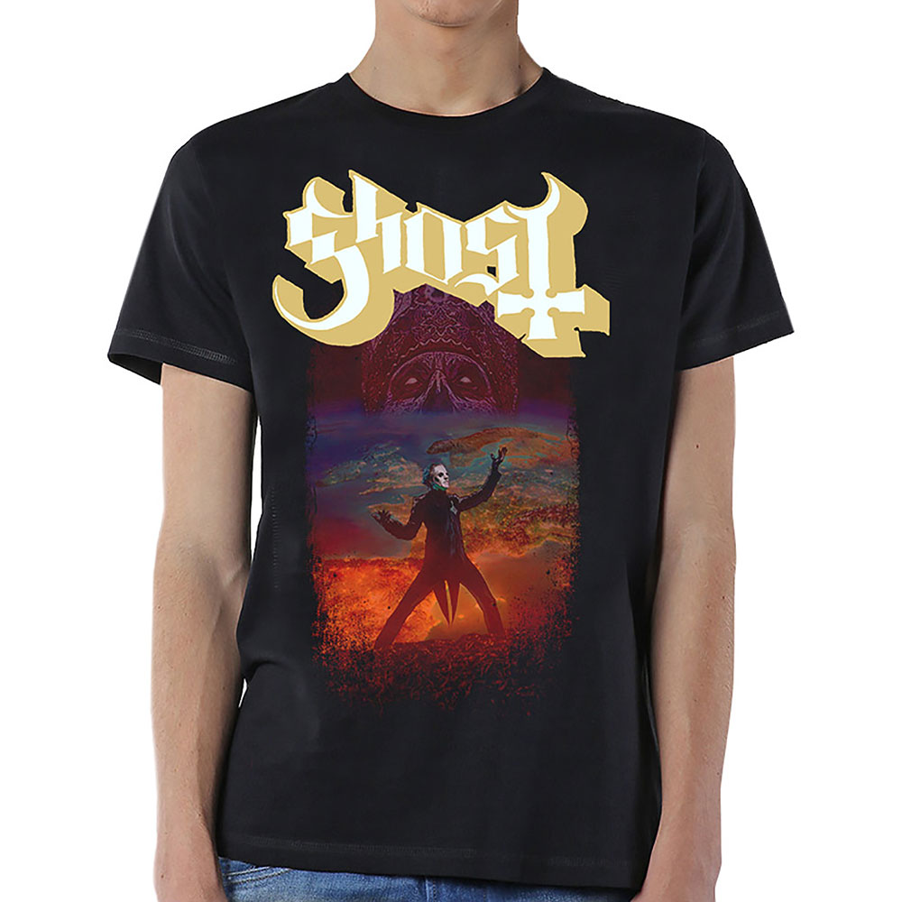 Tričko Ghost - EU Admat, Unisex,Čierna,XXL