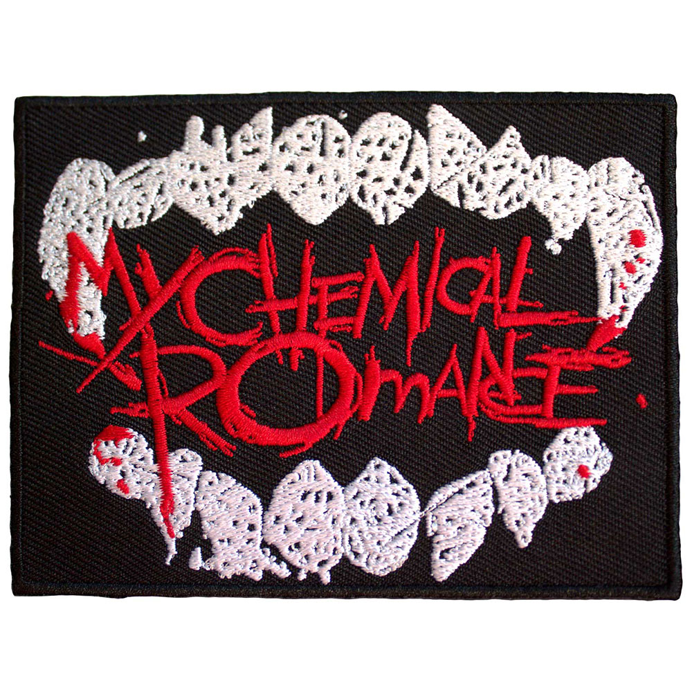 Nažehlovačka My Chemical Romance - The Black Parade Logo Fangs