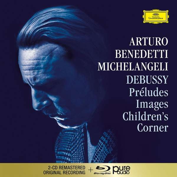 CD Arturo Benedetti Michelangeli - PRÉLUDES I&II/IMAGES/AJ.
