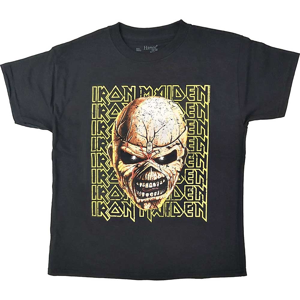 Tričko Iron Maiden - Big Trooper Head, Dieťa,Čierna,12 – 14 rokov