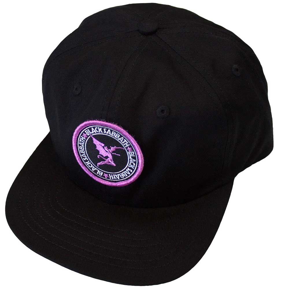 Šiltovka Black Sabbath - Purple Daemon Emblem, Unisex,Čierna,Univerzálna