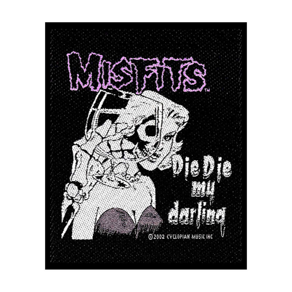 Nažehlovačka Misfits - Die Die my Darling