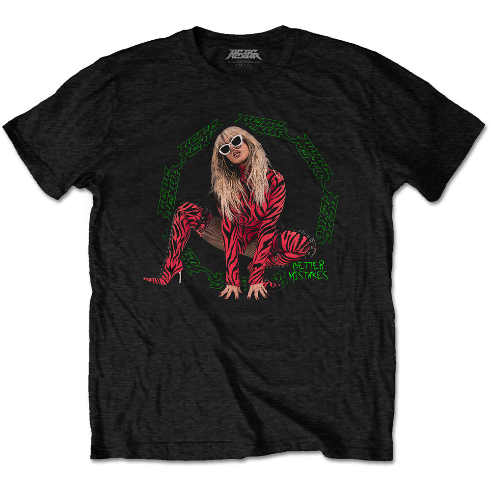 Tričko Bebe Rexha - Better Mistakes, Unisex,Čierna,XXL