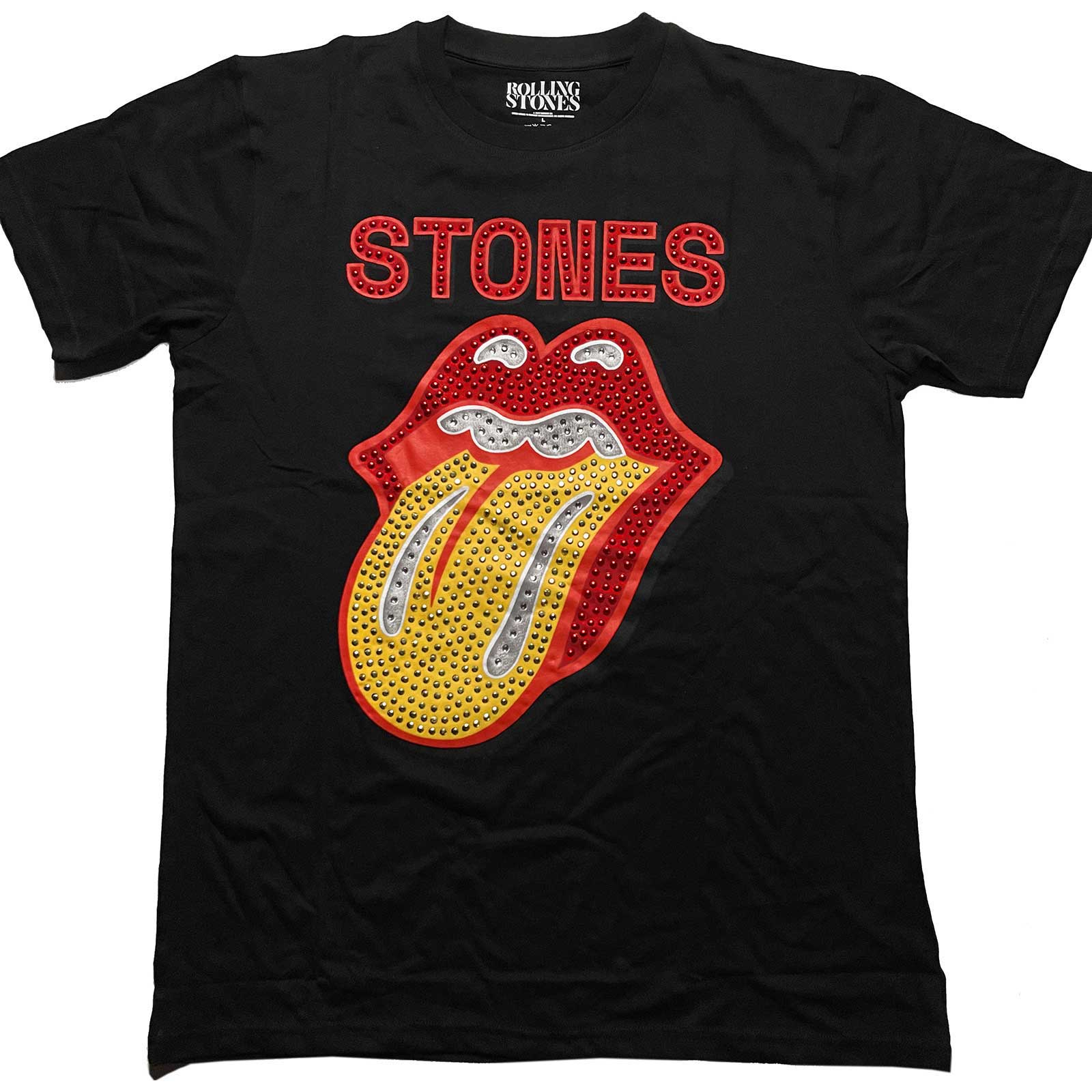 Tričko The Rolling Stones - Dia Tongue, Unisex,Čierna,XXL